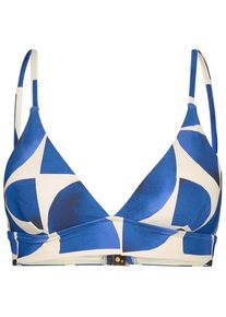 Seafolly South Pacific Banded Bralette Bikini-Top Damen (Gr 44 |blau)