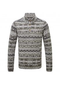 Fleecepullover Sherpa Bhutan Pullover Herren (Gr M |grau)