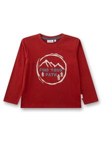 Longsleeve Sanetta Shirt 12300 Kinder (Gr 122 |rot)