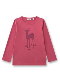 Longsleeve Sanetta Shirt 12185 Kinder (Gr 140 |rot)