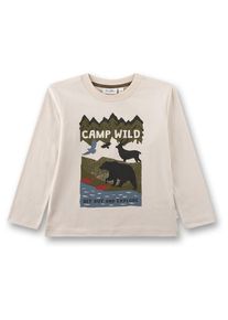 Sanetta Shirt 12302 Longsleeve Kinder (Gr 128 |beige)