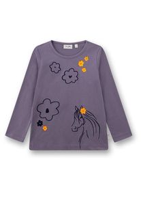 Longsleeve Sanetta Shirt 12138 Kinder (Gr 128 |lila)