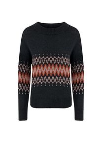 Sherpa Devaki Eco Crew Wollpullover Damen (Gr L |schwarz)