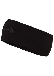 Norröna Norrona /29 Warmwool2 Headband Stirnband (Gr One Size |schwarz)