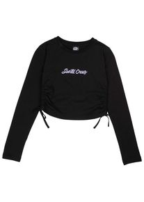 Santa Cruz Love Script Strip Tie L/S Top Longsleeve Damen (Gr 6 |schwarz)