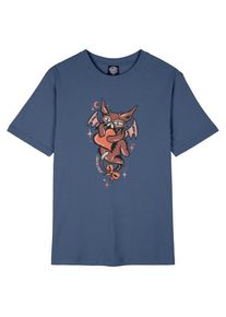 Santa Cruz Night Critter Front T-Shirt T-Shirt Damen (Gr 10 |blau)