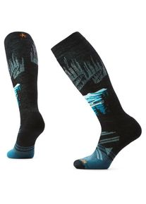 Smartwool Ski Full Cushion Alpine Auroras Stockings Skisocken Damen (Gr S |schwarz)