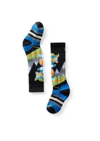 Smartwool Winter F Cushion Mountain Moose Pattern OTC Multifunktionssocken Kinder (Gr M |weiß)