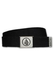 Volcom Circle Web Belt Gürtel Herren (Gr 114 cm |schwarz)