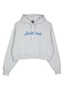 Santa Cruz Love Script Front Hood Pullover Damen (Gr 14 |grau)