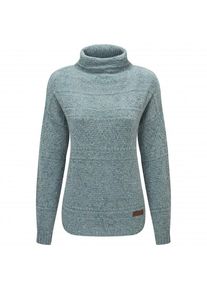 Sherpa Yuden Pullover Sweater Merinopullover Women (Größe XXL |türkis/grau)