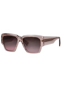 Marc O'Polo MARC O'POLO Damen Sonnenbrille "506227"flieder transparent, casual, Brillen, Form Karree/Eckig, Logoschriftzug auf Bügel und Glas, CR 39