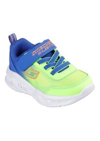 Skechers Kinder Lauflernschuh "Skechers METEOR-LIGHTS", Gr. 23, bunt, Textil, Lederimitat, kontrastfarbene Details, casual, Schuhe, Blink,-Klettschuh