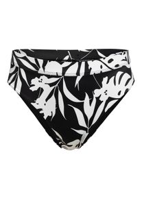 Roxy Damen Bikini-Hose "Printed Roxy Love The Shorey", schwarz-weiß, Gr. M, 74% Nylon, 26% Elasthan, Badehosen