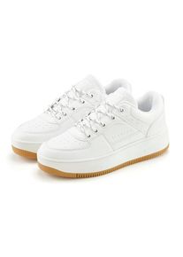 ELBSAND Sneaker 'Schnürschuh' weiß Gr. 36 für Damen. Mit Logoprägung
