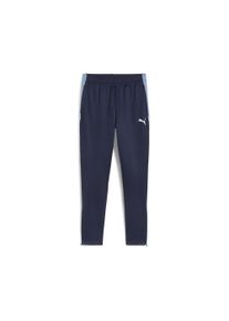 Puma Kinder Sporthose "individualLIGA Trainingshose Jugendliche"navy weiß zen blau, Gr. 140, unifarben, Obermaterial: 100% Polyester, Hosen