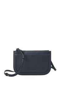 Marc O'Polo MARC O'POLO Damen Umhängetasche "aus fein genarbtem Rindleder"cloudless night, Leder, unifarben, Taschen