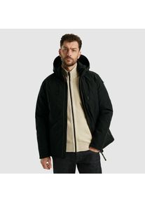 PME-Legend PME LEGEND Herren Outdoorjacke "Semi long jacket STEARPACKER Ottoman", schwarz, casual, Gr. XXXL, unifarben, Web, Obermaterial: 100% Polyester,
