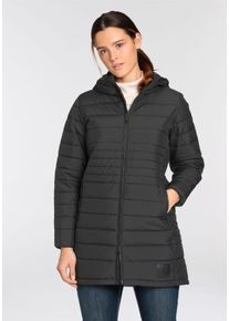 Jack Wolfskin Damen Steppjacke "LUBEENA", schwarz, sportlich, Gr. 48, unifarben, Obermaterial: 100% Polyester. Futter: 100% Polyester. Wattierung: