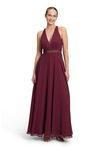 Vera Mont Damen Abendkleid "Vera Mont Abendkleid mit Spitze"wild ruby, festlich, Gr. 38, Obermaterial: 100% Polyester. Besatz: 100% Polyester.