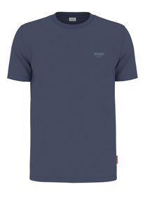 JOOP! JOOP JEANS Herren Kurzarmshirt "Alphis", blau, casual, Gr. S, unifarben, Single Jersey, Obermaterial: 100% Baumwolle, Shirts, Mit Ton-in Ton Logoprint