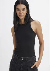 Levi's LEVI'S Damen Tanktop "DREAMY TANK GREEN", schwarz, casual, Gr. XL, Jersey, Obermaterial: 92% Modal, 8% Elasthan, Tops