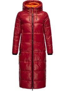 Navahoo Damen Steppmantel "Schmuseengel", rot, modisch, Gr. XXL, Obermaterial: 100% Nylon, Futter: 100% Polyester, Wattierung: 100% Polyester,