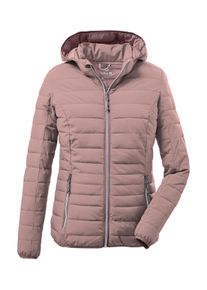 G.I.G.A. by Killtec Damen Steppjacke "Uyaka", rosa, sportlich, Gr. 44, G.I.G.A. DX BY KILLTEC, Oberstoff: 100% Polyester, Futter: 100% Polyamid, Wattierung: 100%