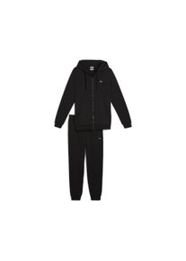 Puma Herren Jogginganzug "Jogginganzug mit Kapuze Herren", schwarz, Gr. XS, Obermaterial: 68% Baumwolle, 32% Polyester; Kapuzenfutter: 100%