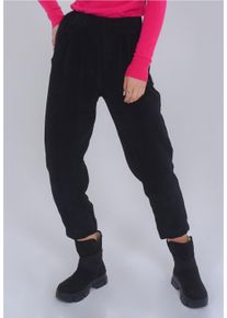 FRESHLIONS Damen Cordhose "Selma", schwarz, casual, Gr. S, unifarben, 100% Polyester, Hosen, in klassischem Design