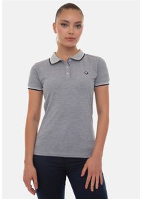 Damen Poloshirt "Angie", grau, casual, Gr. S, SIR RAYMOND TAILOR, unifarben, 100% Baumwolle, Shirts, in klassischem Design