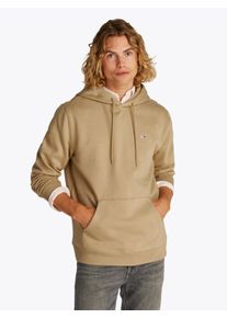 Tommy Jeans Herren Sweatshirt "TJM REG S FLAG HOODIE"relic tan, casual, Gr. M, unifarben, Sweatware, Obermaterial: 80% Baumwolle, 20% Polyester,
