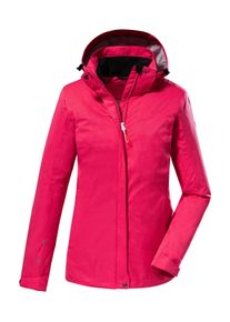 Killtec Damen Outdoorjacke "KOS 133 KG WMN JCKT", rosa, sportlich, Gr. 19, Oberstoff: 100% Polyester, Futter: 100% Polyester, Jacken, wasserdichte