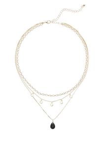 Lascana Kette mit Anhänger goldfarben Gr. für Damen