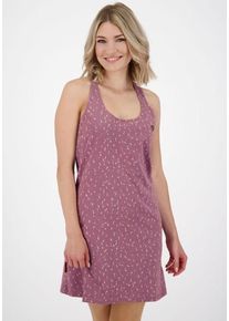 alife and kickin ALIFE & KICKIN Jerseykleid 'AdeleAK-B' mehrfarbig Gr. L für Damen. Rundhals und Label. Bequem