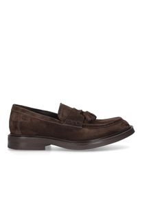 Heinrich Dinkelacker Slipper & Pantoletten - Loafer Florenz Plain V - Gr. 43 (EU) - in Braun - f&uuml;r Damen