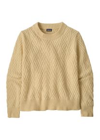 Woll- & Merinopullover Patagonia Recycled Wool Crewneck Sweater Damen (Gr XL |beige)