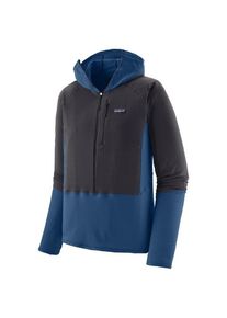 Patagonia R1 P/O Hoody Fleecepullover Herren Wandern (Gr XS |blau)