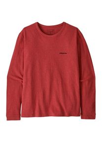 Longsleeve Patagonia L/S P-6 Logo Responsibili-Tee Damen (Gr L |rot)