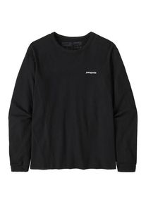 Longsleeve Patagonia L/S P-6 Logo Responsibili-Tee Damen (Gr L |schwarz)