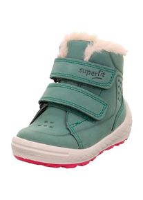 Superfit Groovy 2.0 Winterschuhe Kinder Alltag (Gr 21 |türkis |wasserdicht)