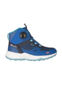Trollkids Trollfjord Hiker Mid XT Wanderschuhe Kinder (Gr 32 |blau |wasserdicht)