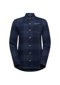 La Sportiva Rambler Flannel Shirt Hemd Damen (Gr XS |blau)