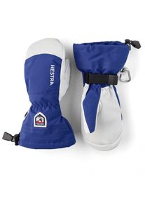 Hestra Army Leather Heli Ski Mitt Handschuhe Kinder (Größe 3 |blau |wasserdicht)