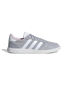 Adidas Breaknet Sleek Suede Sneaker Damen (Gr 41 1/3 |grau)
