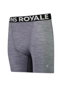 Mons Royale Hold em Boxer Merinounterwäsche Herren (Gr L |grau)