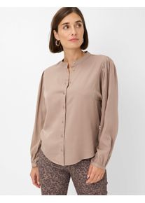 Brax Damen Bluse Style VALERIA taupe, hellbraun, Gr. 40