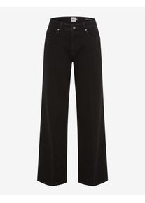 Brax Damen Five-Pocket-Hose Style MORGAN CLEAN BLACK BLACK, denim schwarz, Gr. 42