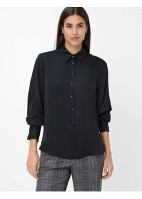 Brax Damen Hemd Style VIC black, schwarz, Gr. 34