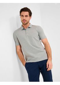 Brax Herren Polo Style PETE shade, hellgrau, Gr. M